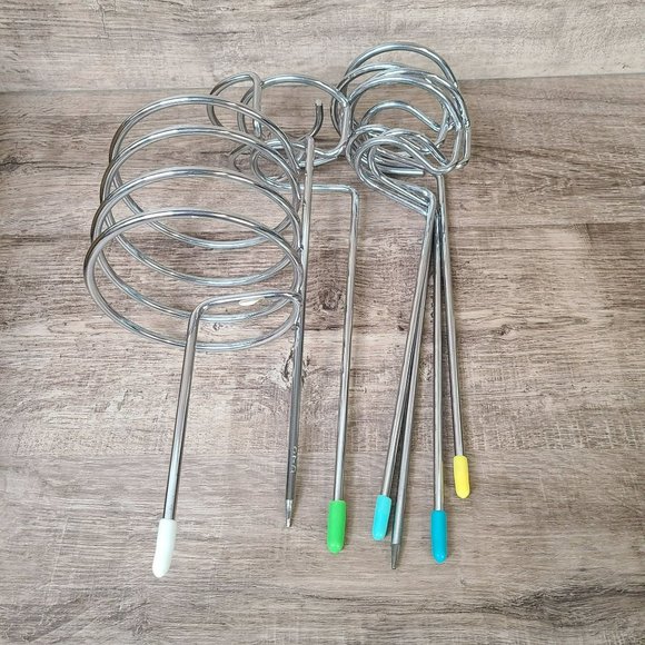 Pampered Chef Outdoor Party Sticks Stakes #2828 Wine Beer Drink Candle Holders - Picture 4 of 6